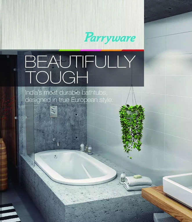 Parryware Steel Bathtub